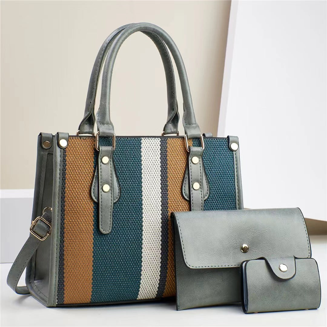 Damen praktische Handtasche mit abnehmbarer Geldbörse Nord Taschen