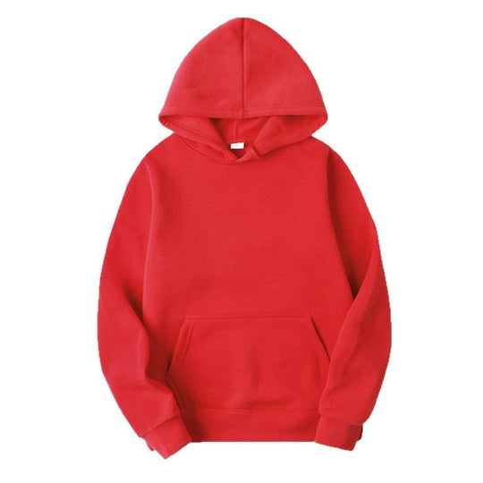 Unisex nan minimalistischer Kapuzenpullover ohne Reißverschluss mit innen angerautem French-Terry und integrierter Kängurutasche Nord Taschen