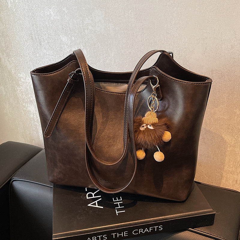 Damen Tote-Tasche mit bequemen Trageriemen und eleganter Oberfläche Nord Taschen