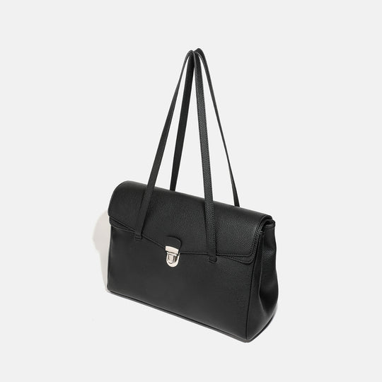Damen elegante Handtasche mit strukturiertem Material Nord Taschen