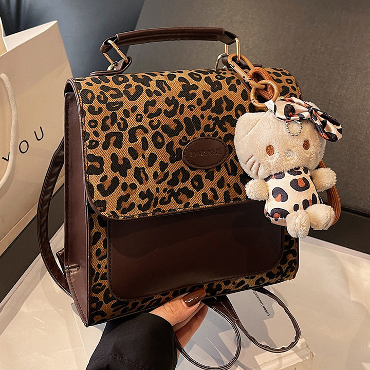 Damen modische Handtasche mit animal-print Design Nord Taschen