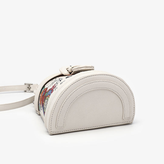 Damen Bucket Bag mit kreativem Kunstleder-Design und verstellbarem Schulterriemen Nord Taschen