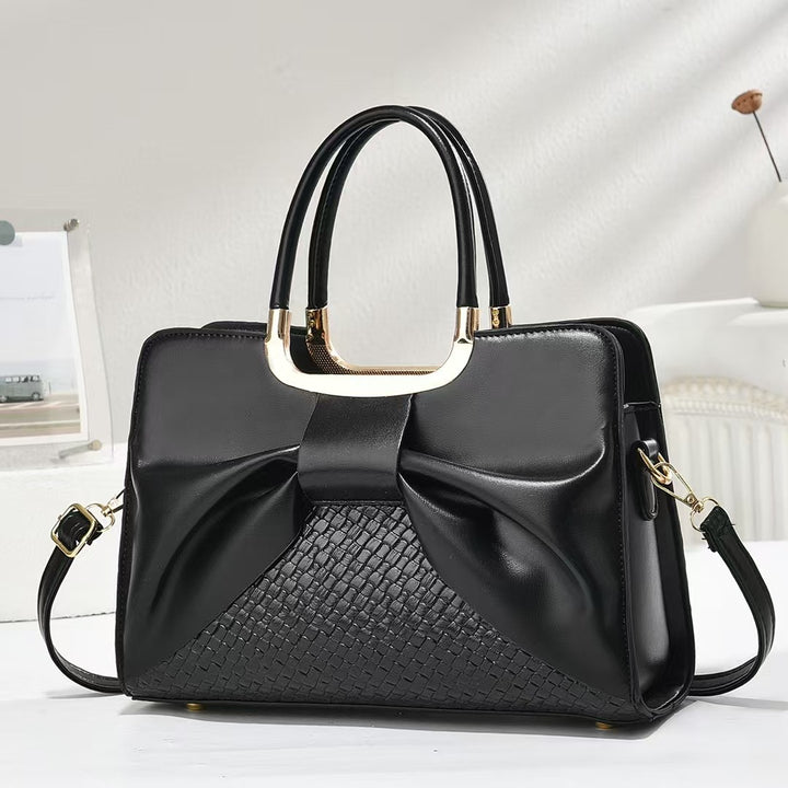 Damen elegante Handtasche mit Schleifenakzent Nord Taschen
