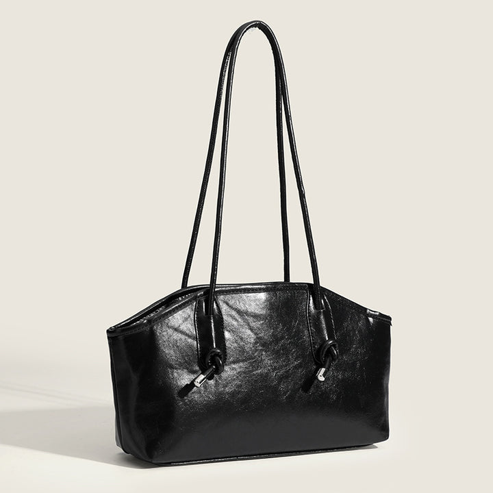 Damen elegante Handtasche mit innovativem Kordelzug Nord Taschen