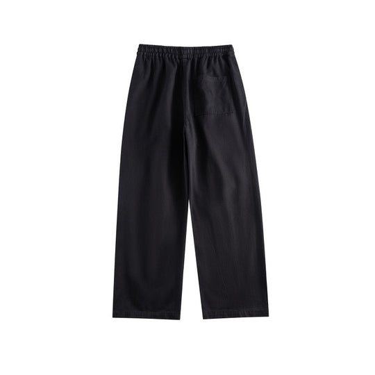 Damen Weite Culotte-Hose im Utility-Stil mit elastischem Bund, Tunnelzug und aufgesetzten Taschen Nord Taschen