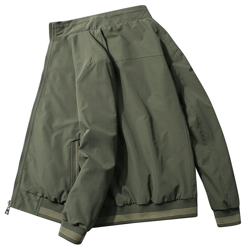 Herren Sportliche Bomberjacke mit hohen Kragen und praktischen Taschen Nord Taschen
