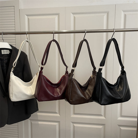 Damen stilvolle Schultertasche mit modernem Design und praktischen Fächern Nord Taschen