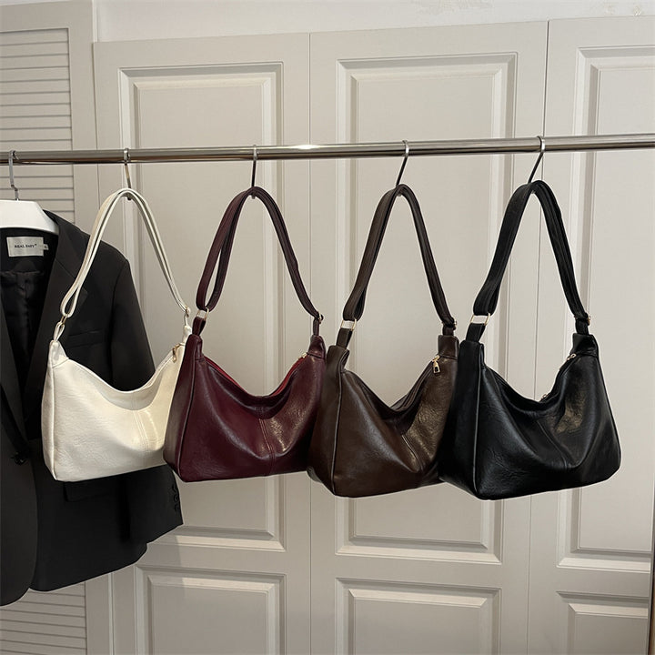 Damen stilvolle Schultertasche mit modernem Design und praktischen Fächern Nord Taschen