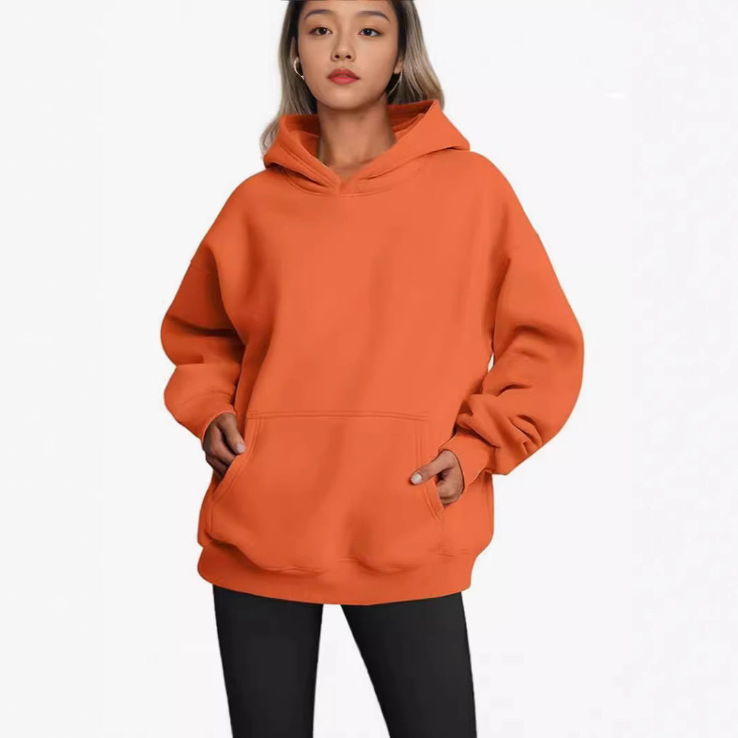 Damen bequemer Kapuzenpullover