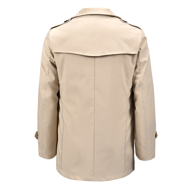Herren Modische Trenchcoat Nord Taschen