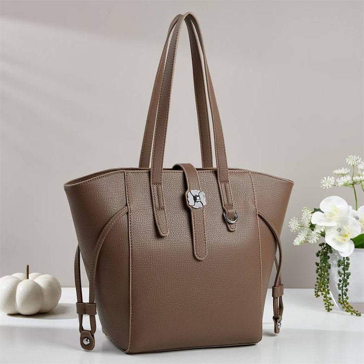 Damen elegante Shopper-Tasche mit strukturierten Oberflächen Nord Taschen