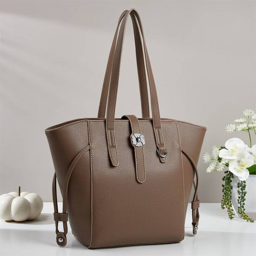 Damen elegante Shopper-Tasche mit strukturierten Oberflächen Nord Taschen