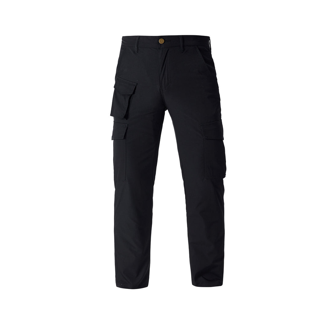 Herren Leichte Stretch-Cargohose mit mehrfachen Klappentaschen & tapered Schnitt Nord Taschen