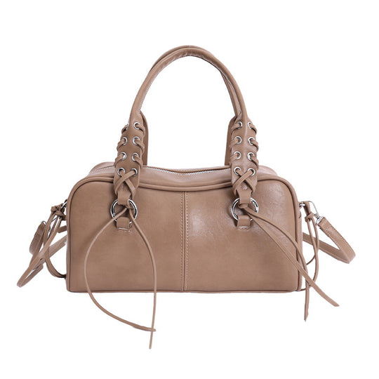 Damen elegante Hobo-Handtasche mit geflochtenen Details Nord Taschen