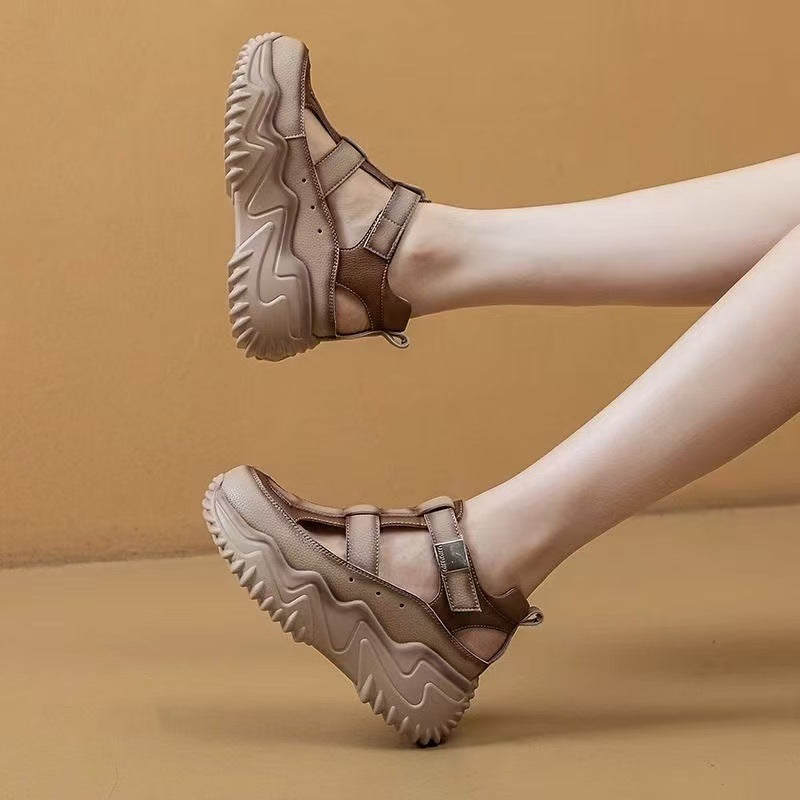 Damen Trendige Sandalen mit rutschfester Sohle und verstellbarem Riemensystem Nord Taschen