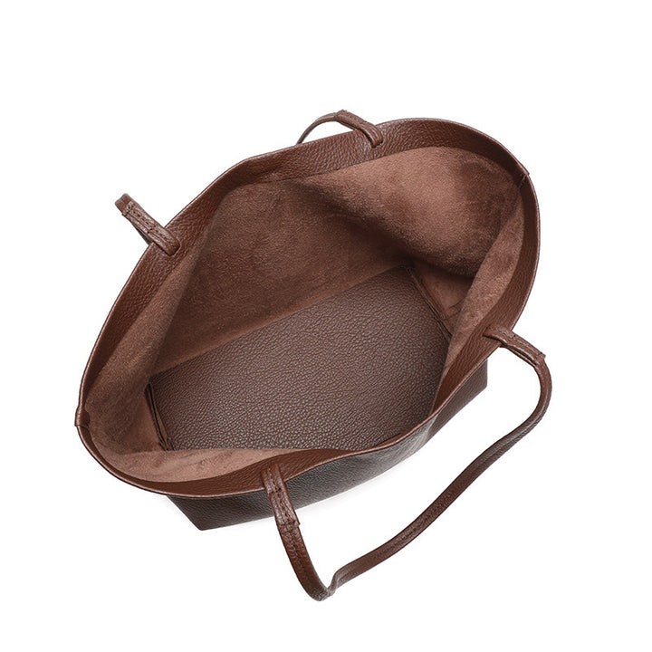 Damen großzügige Einkaufstasche mit weichem Leder Nord Taschen