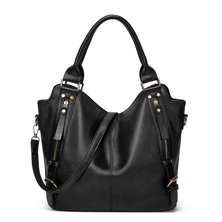 Damen Hobo-Handtasche mit stilvollem Falten-Design und abnehmbaren Schulterschlaufen Nord Taschen