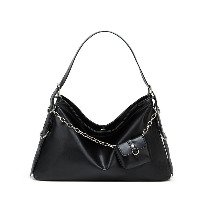Damen Hobo-Tasche mit elegantem Kettenakzent und geräumigem Innenraum Nord Taschen