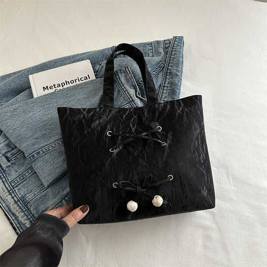 Damen modische Einkaufstasche mit kreativen Verschlussdetails Nord Taschen