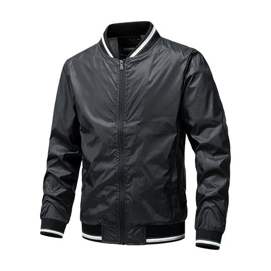 Herren Sportliche Bomberjacke mit zwei Seitentaschen Nord Taschen