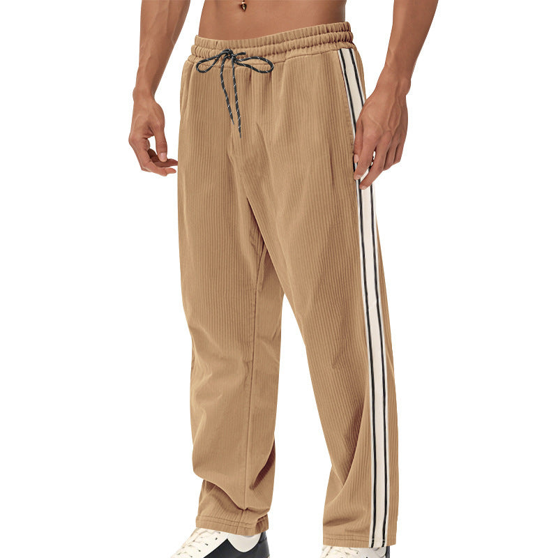 Herren Sportliche Plank-Hose mit Streifen-Design