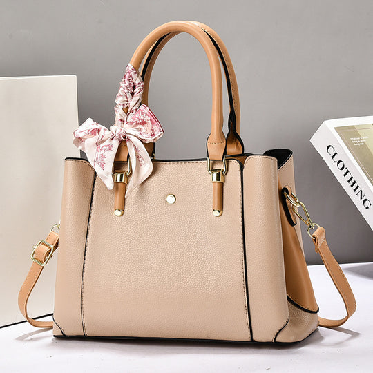 Damen modische Handtasche mit verspieltem Schleifenakzent Nord Taschen