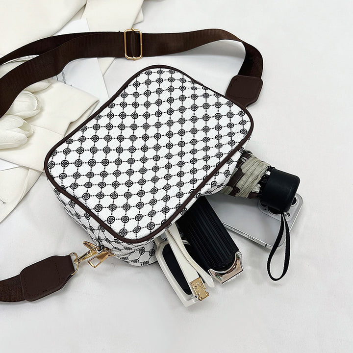 Damen elegante Umhängetasche mit herausnehmbarem Kosmetiktäschchen Nord Taschen