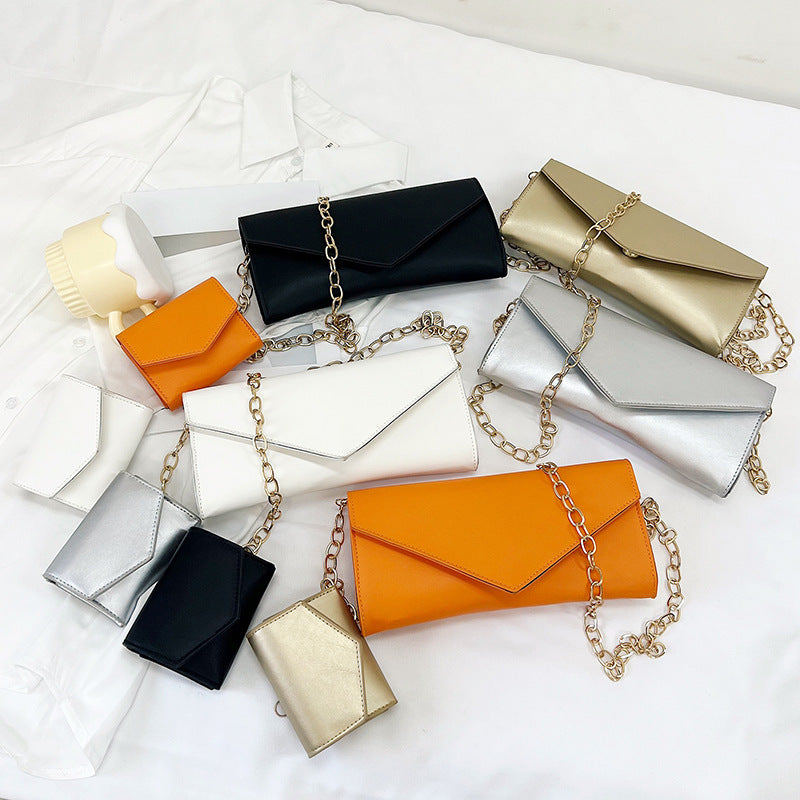 Damen elegante Clutch mit abnehmbarem Kartenetui Nord Taschen