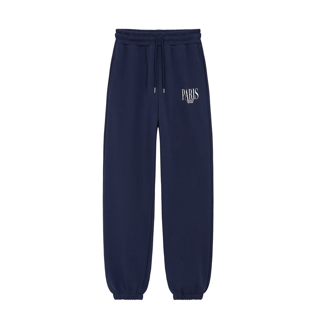 Damen Relaxte Jogginghose mit Tunnelzug, elastischem Bund und Print Nord Taschen