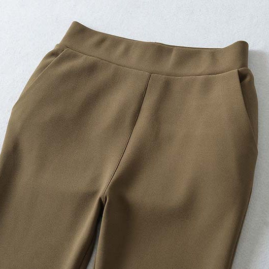Damen hochtaillierte Stretch‑Schlaghose mit weitem Bootcut‑Schnitt Nord Taschen
