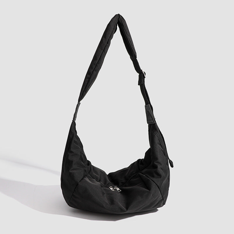 Damen Hobo-Tasche mit sportlichem, strukturlosem Design und abnehmbarem Schulterriemen Nord Taschen