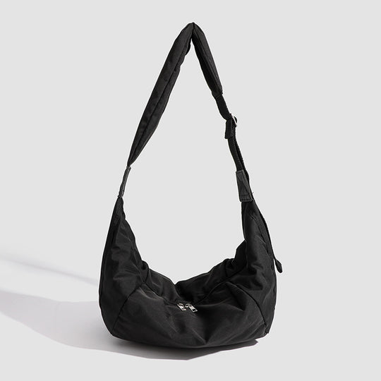 Damen Hobo-Tasche mit sportlichem, strukturlosem Design und abnehmbarem Schulterriemen Nord Taschen