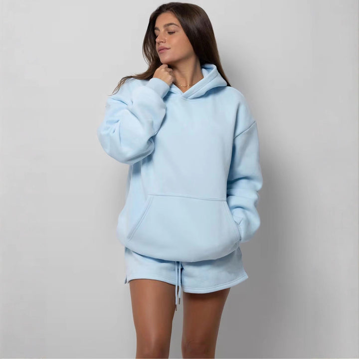 Damen Sportliche Sweatshorts mit elastischem Bund  Nord Taschen