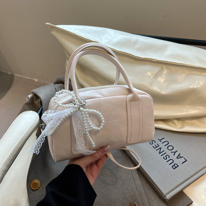 Damen modische Handtasche mit romantischem Spitzenverzierungsdetail Nord Taschen