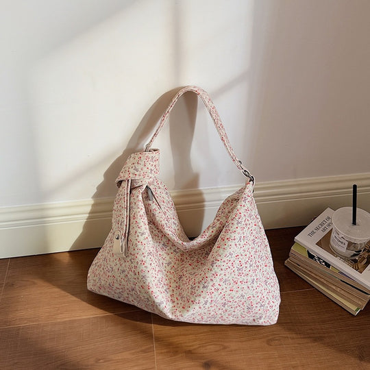 Damen Hobo-Tasche mit floralem Muster und praktischem Innenorganizer Nord Taschen