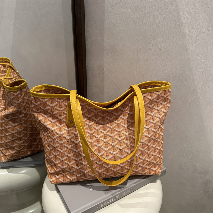 Damen schicke Tote Tasche mit modischem Muster Nord Taschen