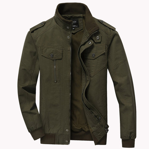 Herren modische Bikerjacke Nord Taschen