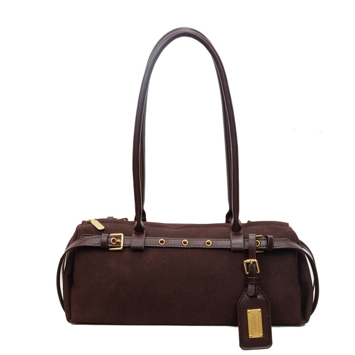 Damen Handtasche aus hochwertigem Wildleder mit elegantem Design Nord Taschen