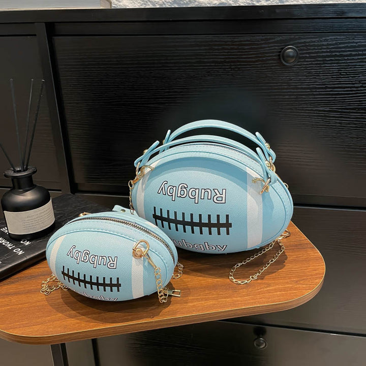 Damen kreative Handtasche im Rugby-Design Nord Taschen