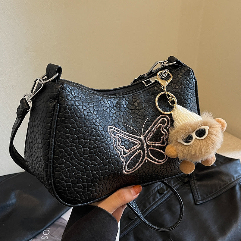 Damen Designer Handtasche mit ausgefallenem Schmetterlingsmotiv Nord Taschen