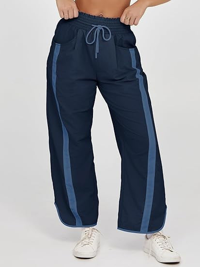Damen Sportliche und luftige Jogginghose Nord Taschen