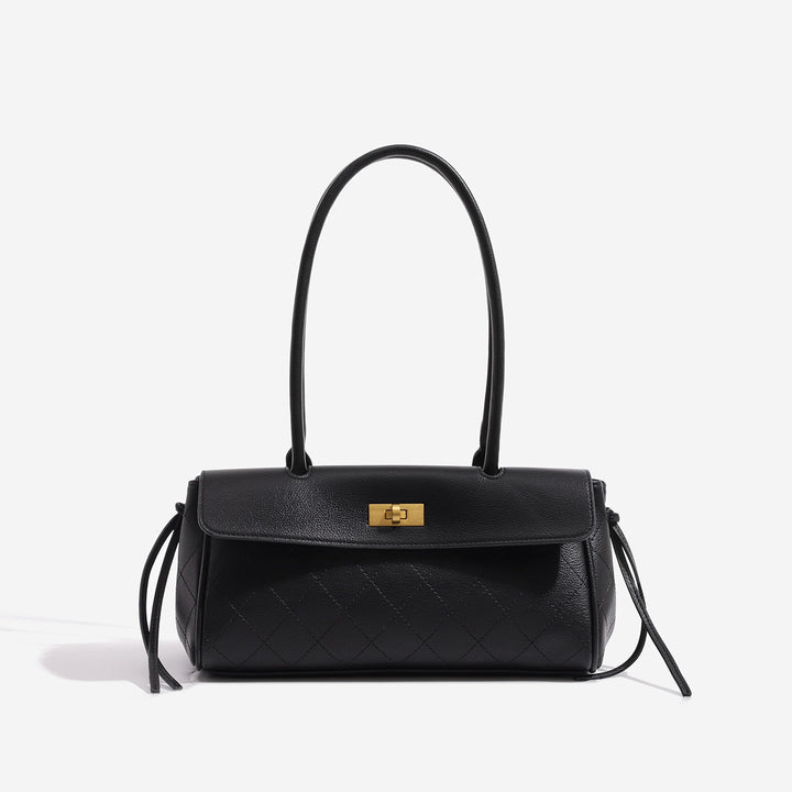 Damen elegante Schultertasche mit edler Steppung Nord Taschen