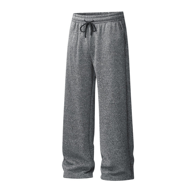 Damen weite Lounge‑Hose mit elastischem Bund, Kordelzug & flauschigem Fleece‑Innenfutter Nord Taschen