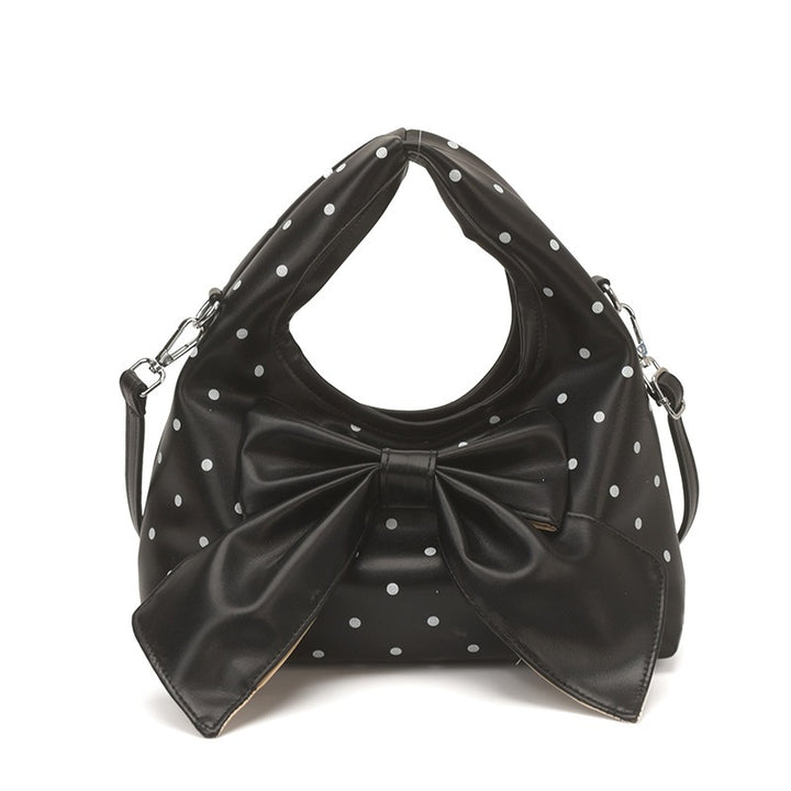 Damen modische Handtasche mit verspieltem Schleifenmotiv Nord Taschen