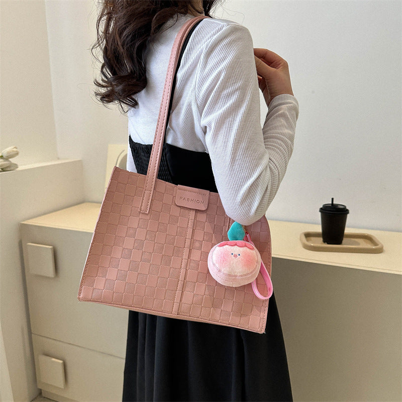 Damen Designer-Umhängetasche mit geflochtenem Muster Nord Taschen