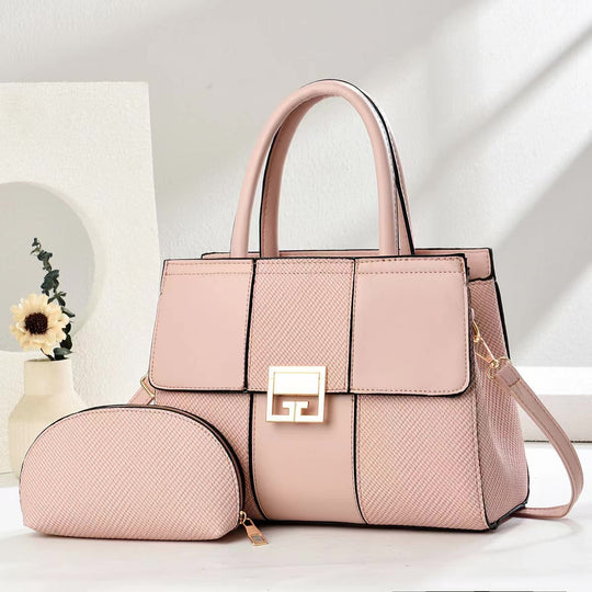 Damen elegante Handtasche mit abnehmbarer Kosmetiktasche Nord Taschen