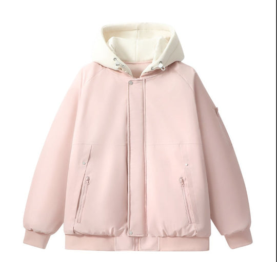 Damen Urbaner Oversized Winterjacke Nord Taschen
