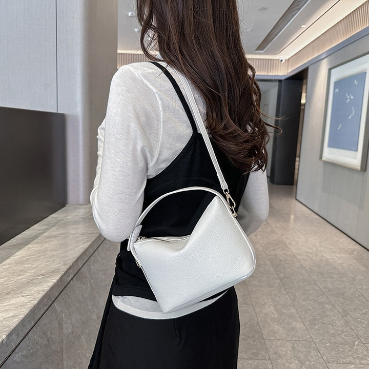 Damen stilvolle Handtasche mit elegantem Reißverschluss Nord Taschen