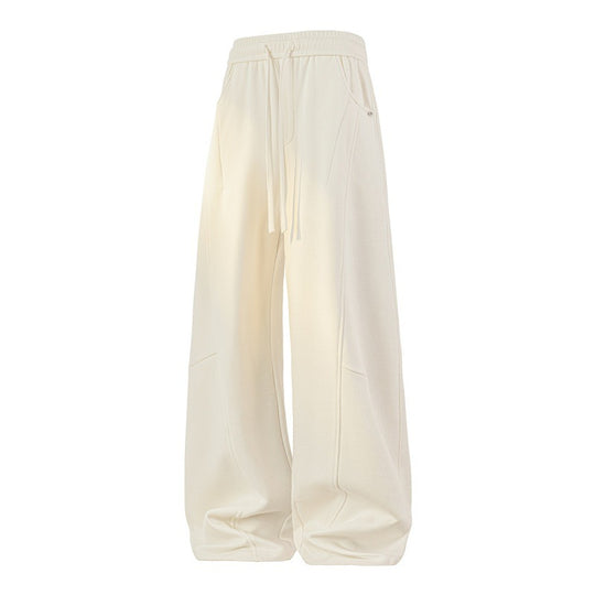 Damen Weite Lagen-Loungehose mit Cargo-Details & elastischem Tunnelzug Nord Taschen