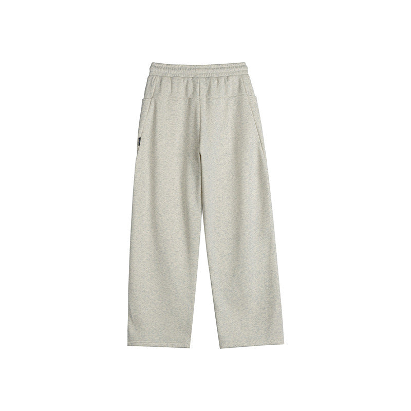Damen Weite Culotte-Jogginghose mit elastischem Bund, Tunnelzug und dekorativen Kontrastnähten Nord Taschen